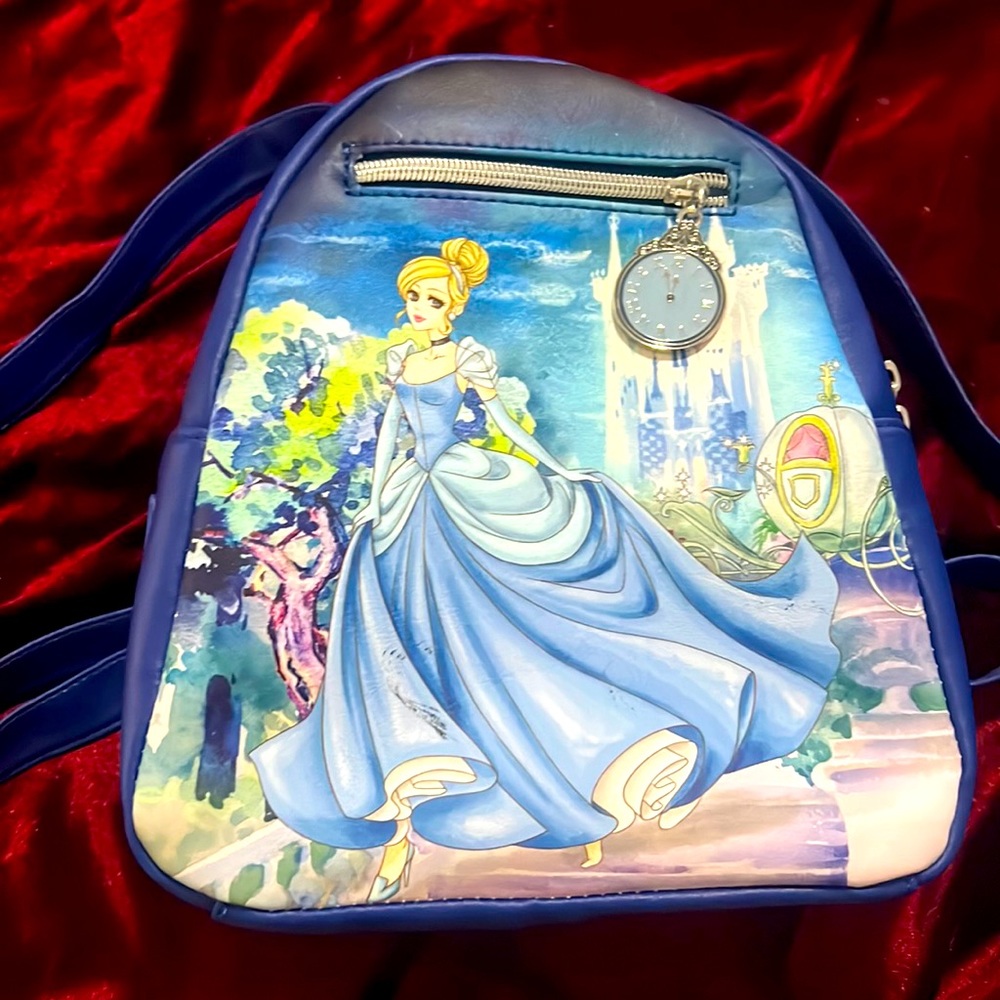 Disney Loungefly Cinderella steps backpack